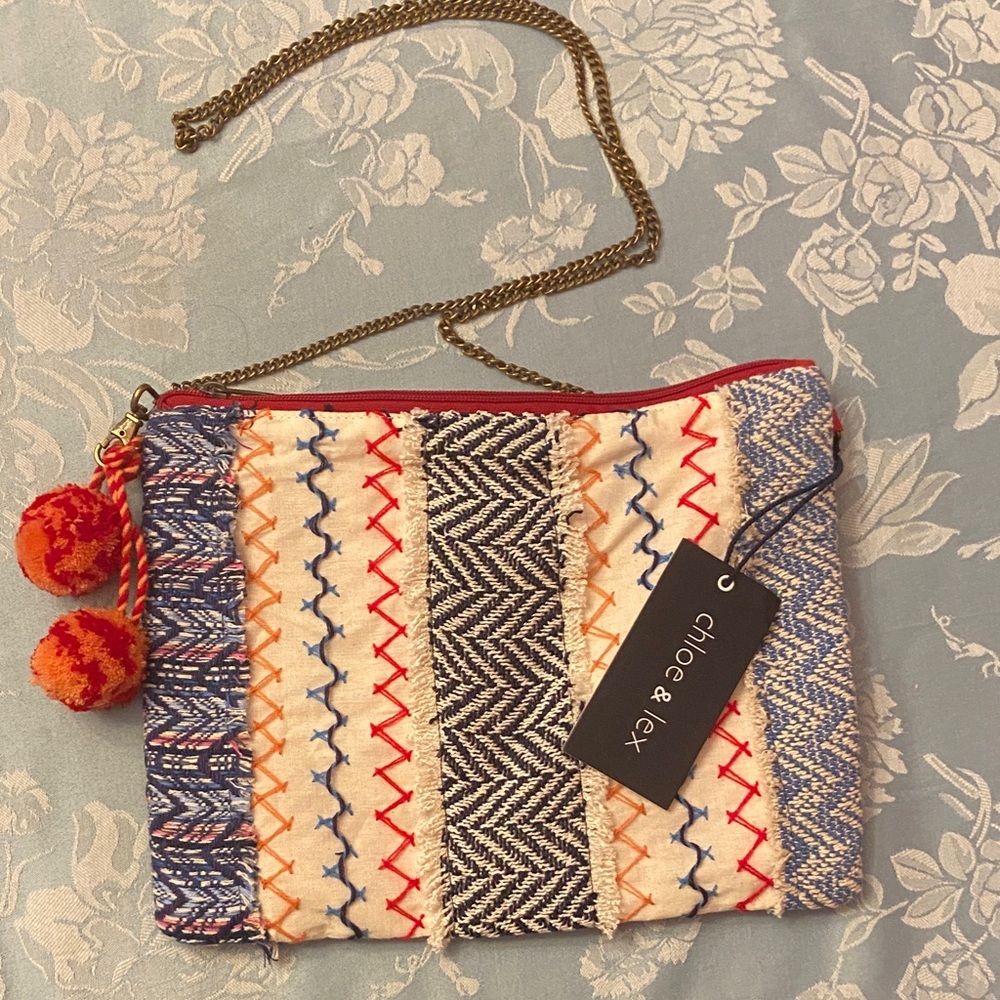 Chloe & Lex NWT Multicolor Patterned Women's Bag